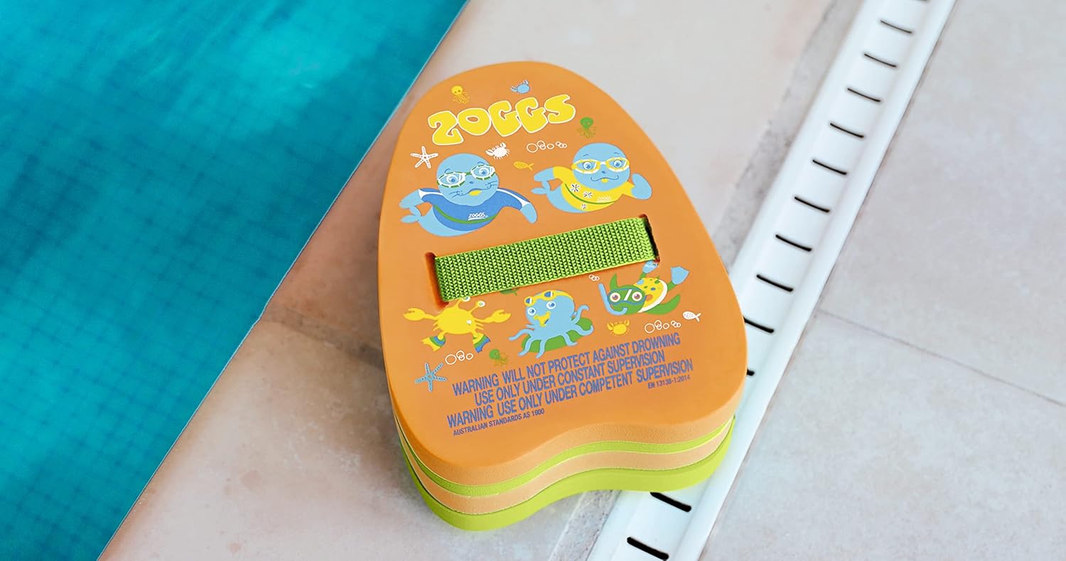 Detalle de Zoggs Kids Zoggy Back Float Buoyancy Aid for Swimming (2–6 Years, Up to 25 kg)