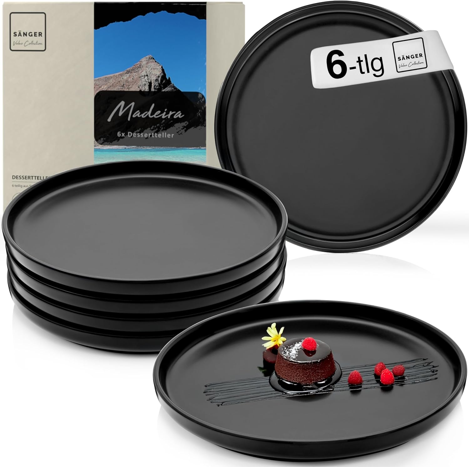 SÄNGER Madeira Dessertteller Set 20 cm