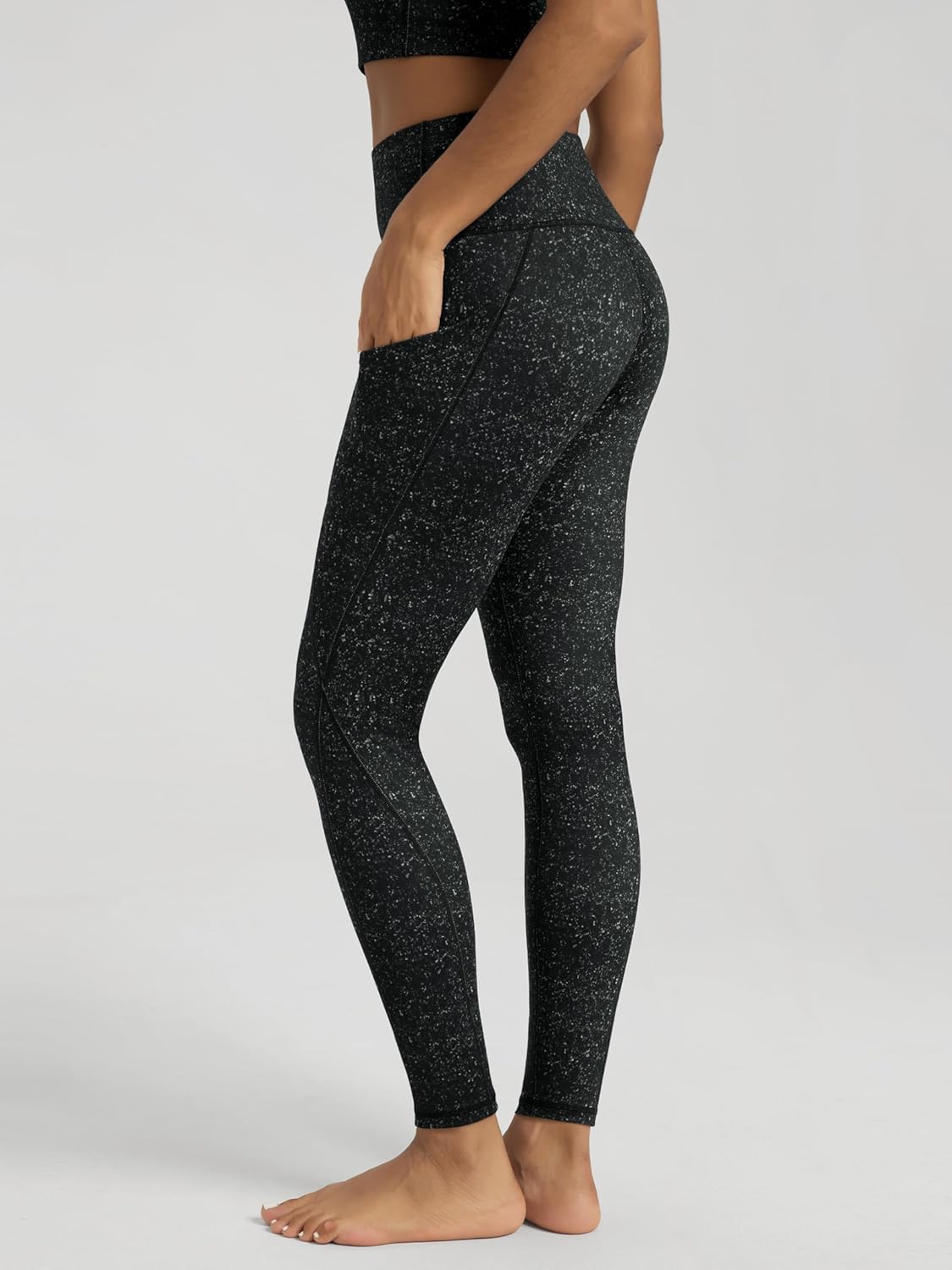 Thumbnail 3 de ODODOS Women's High Waisted Yoga Leggings with Pockets: Comfortable, Squat-Proof, Everyday Activewear