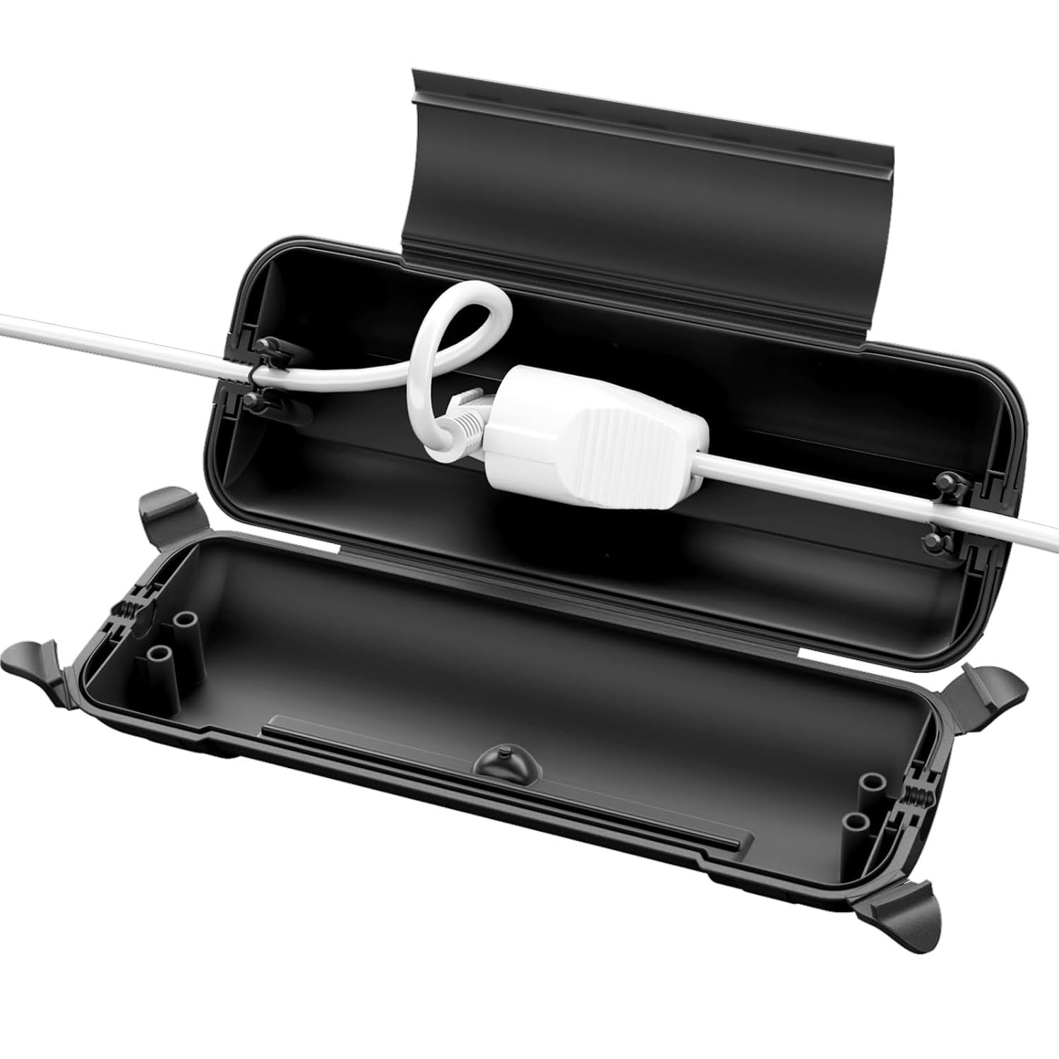 Detalle de Restmo DE-O-ECC-1-BK waterdichte kabeldoos voor buiten, IP44, zwart
