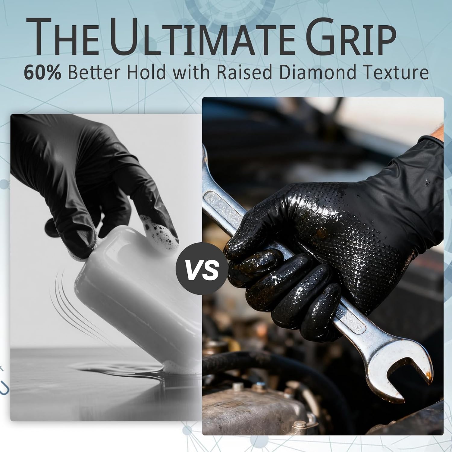 Detalle 2 de PROMEDIX Nitrile Gloves 8 Mil