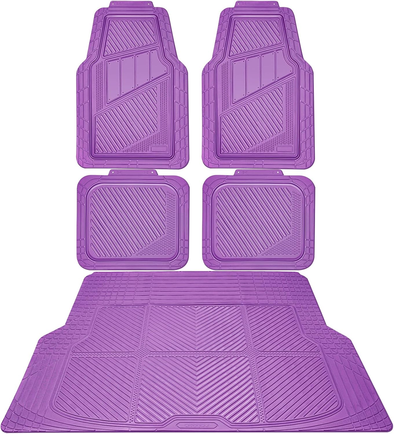 Detalle de CAR PASS Heavy Duty Rubber Floor Mats