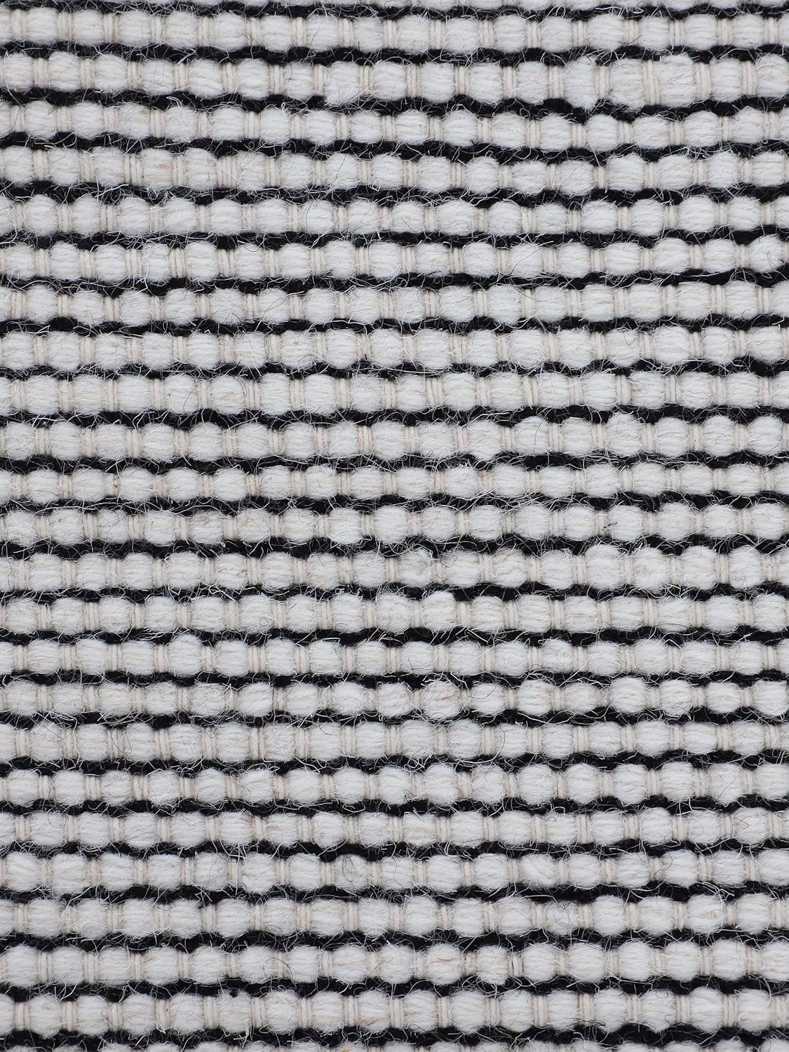 Thumbnail 5 de CarpetFine Alfombra Moderna Mona Negro/Blanco 200x290 cm 🖤🤍