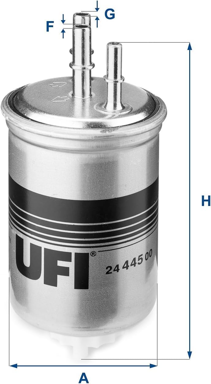 Detalle 2 de UFI Filters Filtre Diesel 24.445.00 (filtre à carburant de remplacement) pour Ford, Hyundai, Jaguar, Kia et Ssangyong