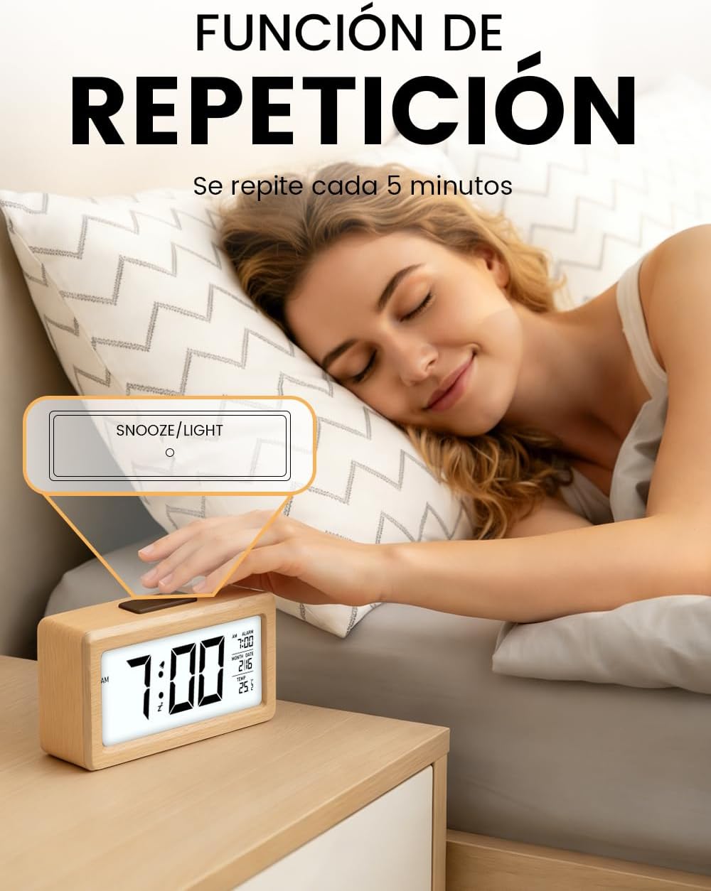 Thumbnail 4 de aboveClock Reloj Despertador Digital