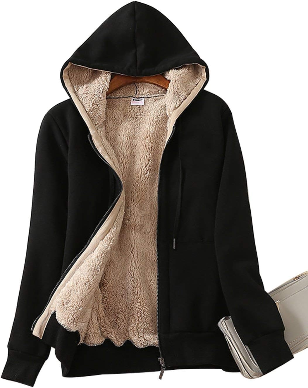 Detalle de Yeokou Sherpa Zip Hoodie XXL