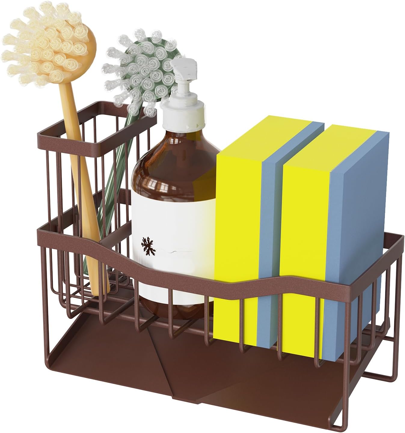 Thumbnail 6 de Fssvcd Maifan Sink Caddy Sponge Holder for Kitchen 🧽