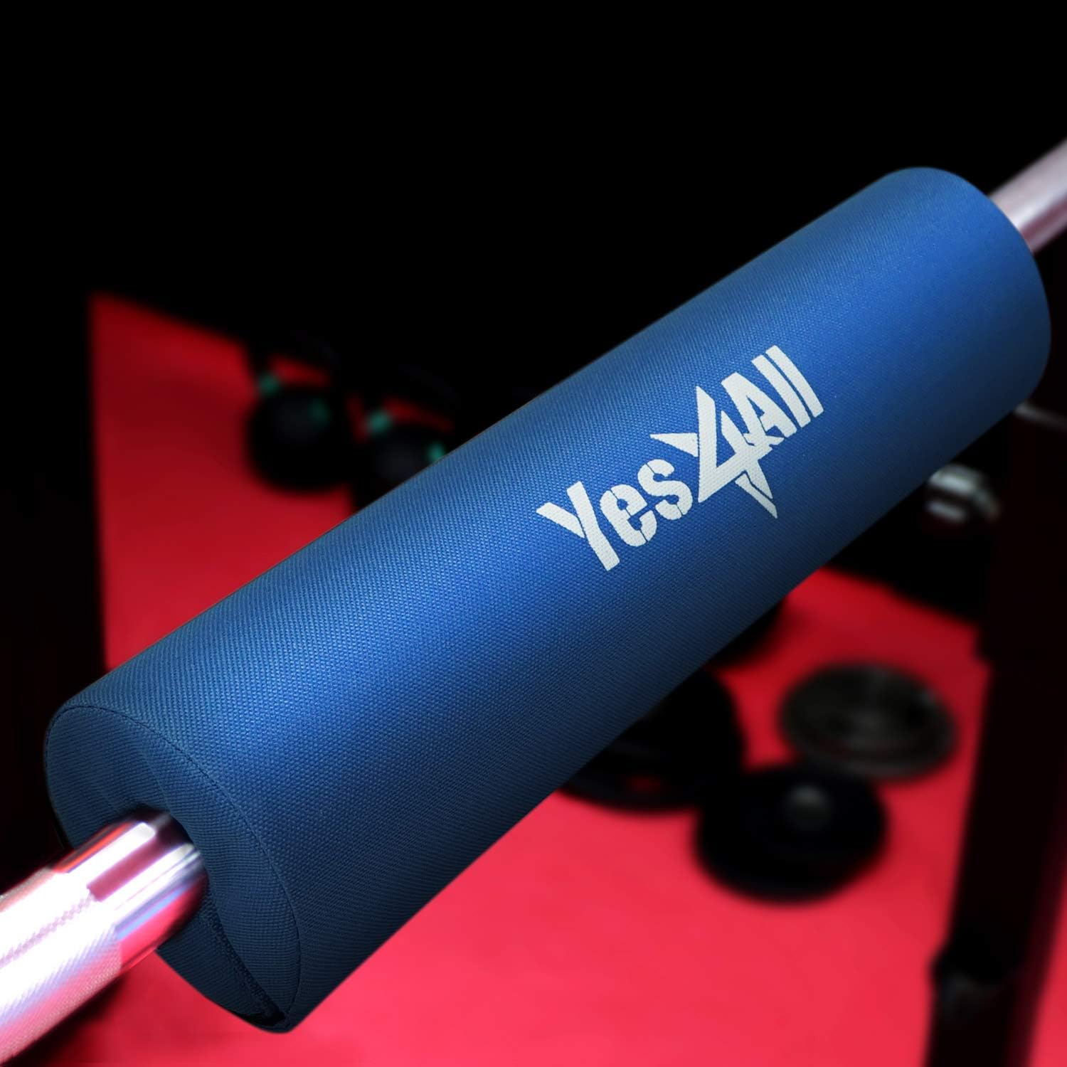 Detalle de Yes4All バーベルパッド スクワット・ヒップスラスト用 厚さ3cm・ナイロン表面