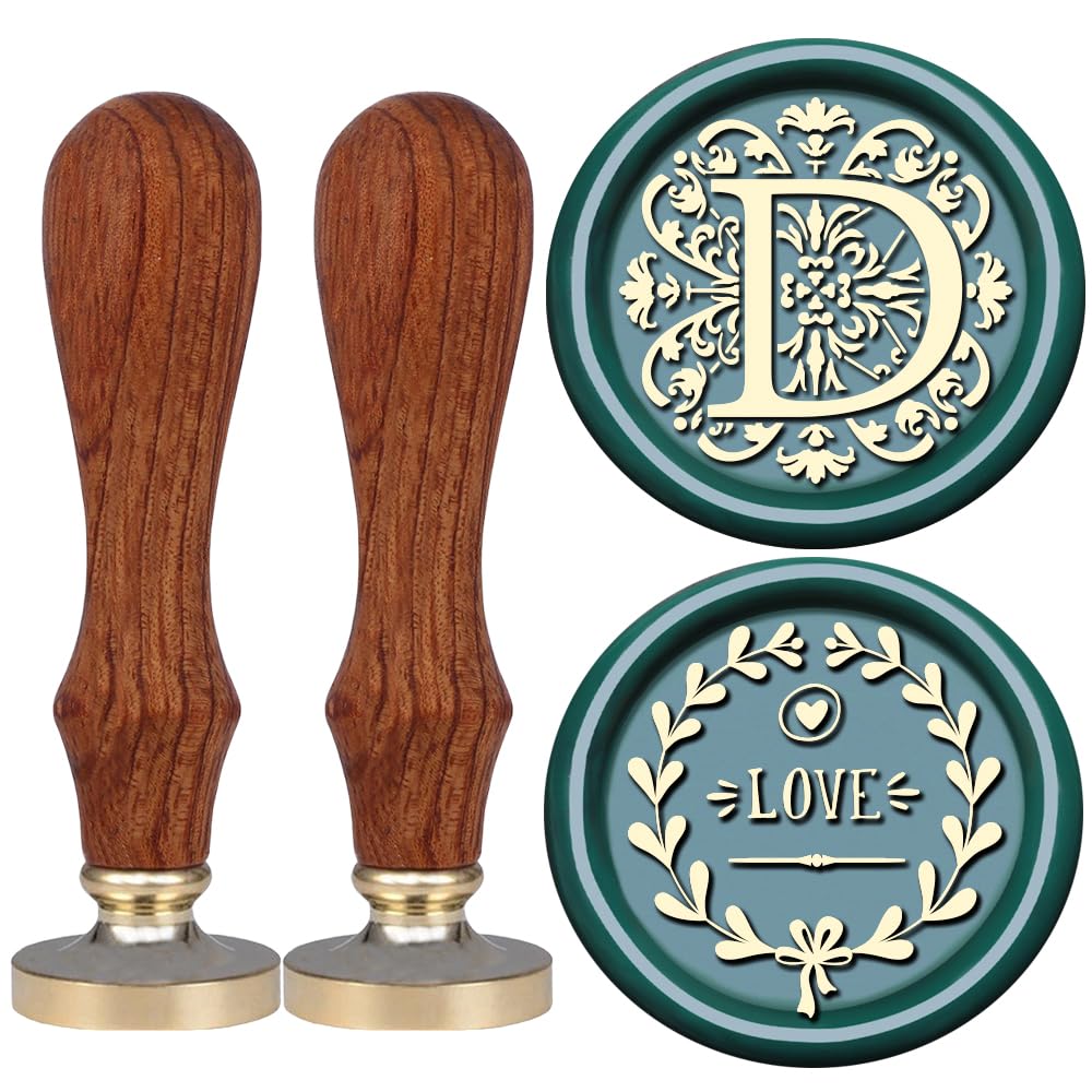 Detalle de VSECUON Wax Seal Stamp Brass Head