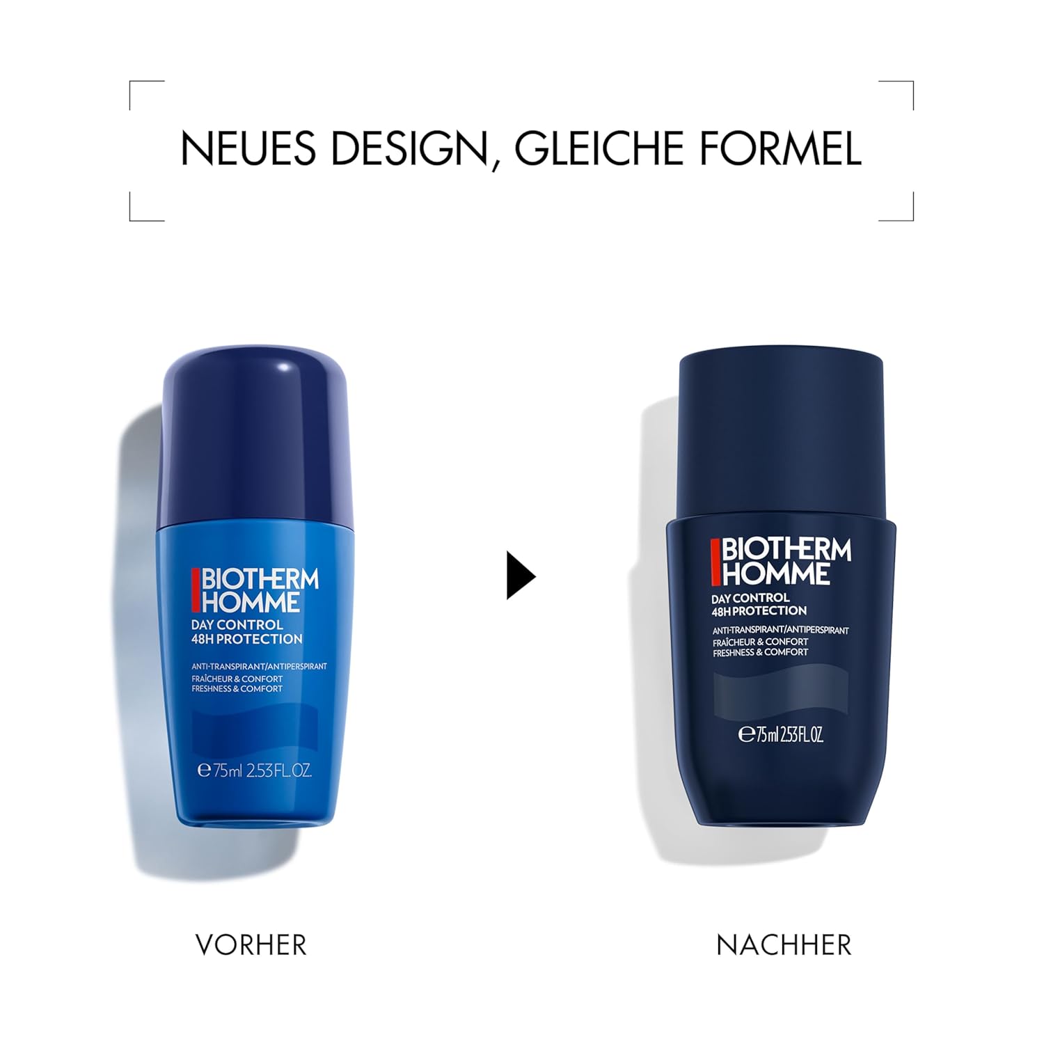 Detalle de Biotherm Homme Day Control 48H Deo Roll-On 75 ml