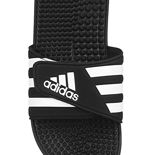 Detalle de adidas Mixte Adissage Slides Slipper – Core Black / Cloud White, 39 EU