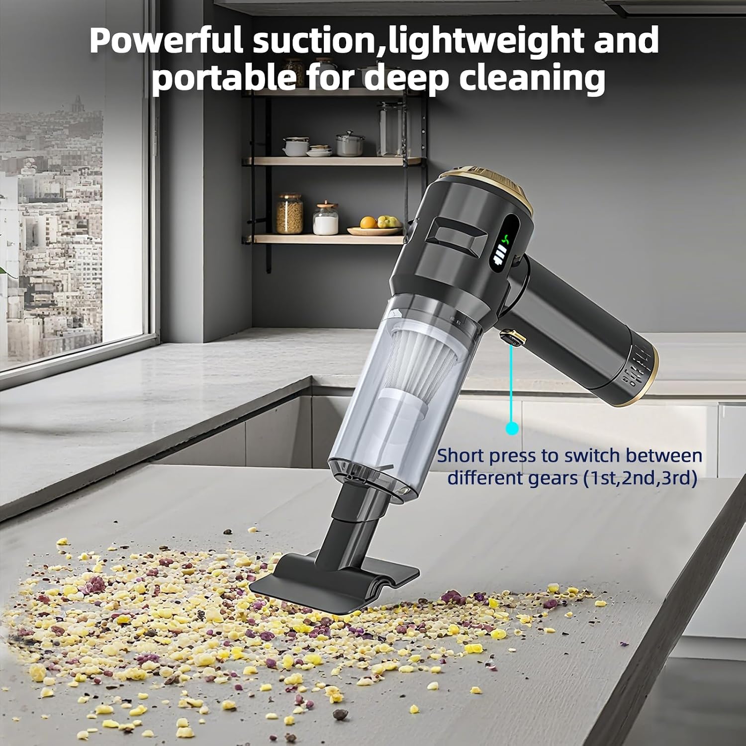 Thumbnail 1 de Handheld Vacuum Cleaner 22,000Pa