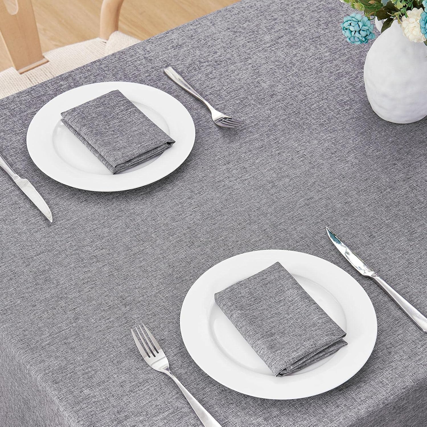 Thumbnail 1 de Veblandy Rectangle Tablecloth 52 x 70 Inch 🍽