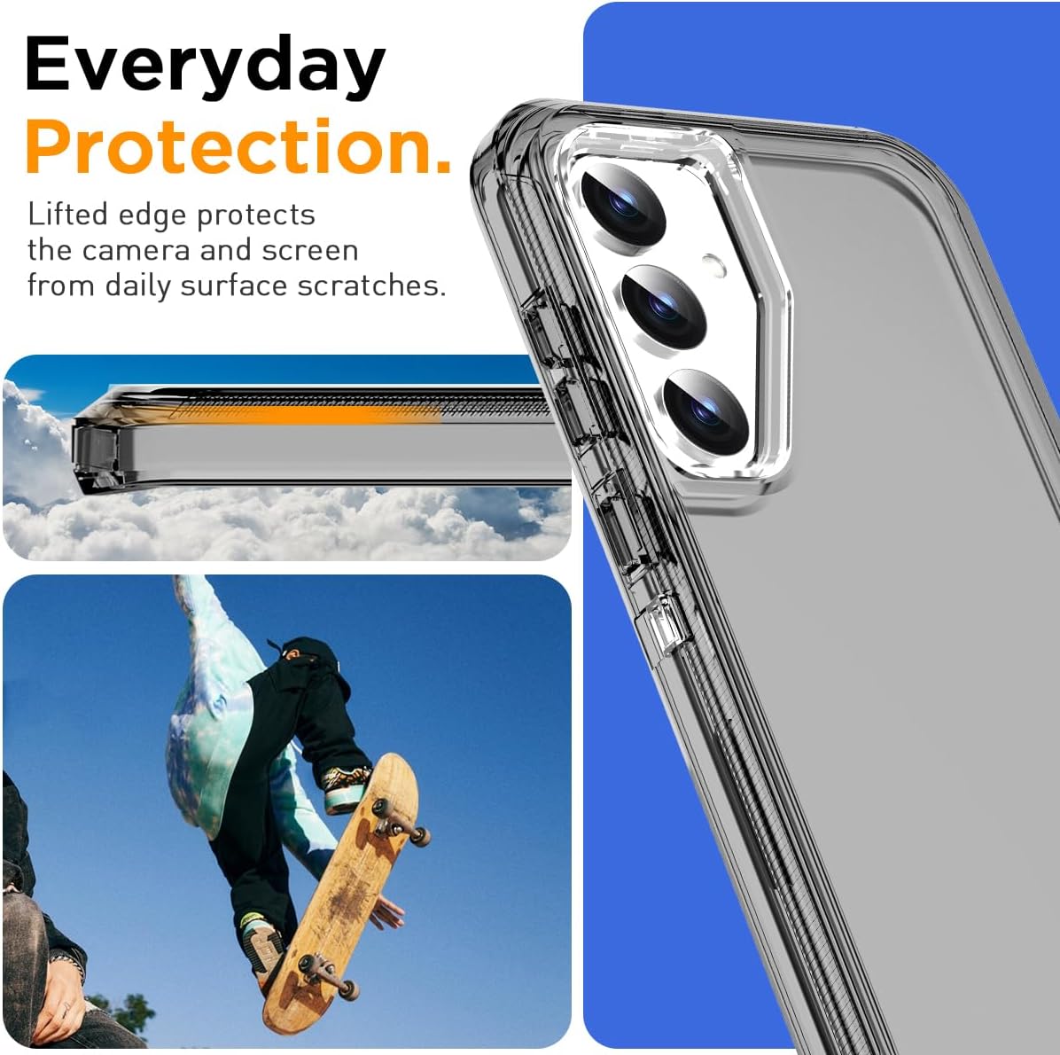 Detalle de AICase Clear Phone Case for Samsung Galaxy S26 Plus