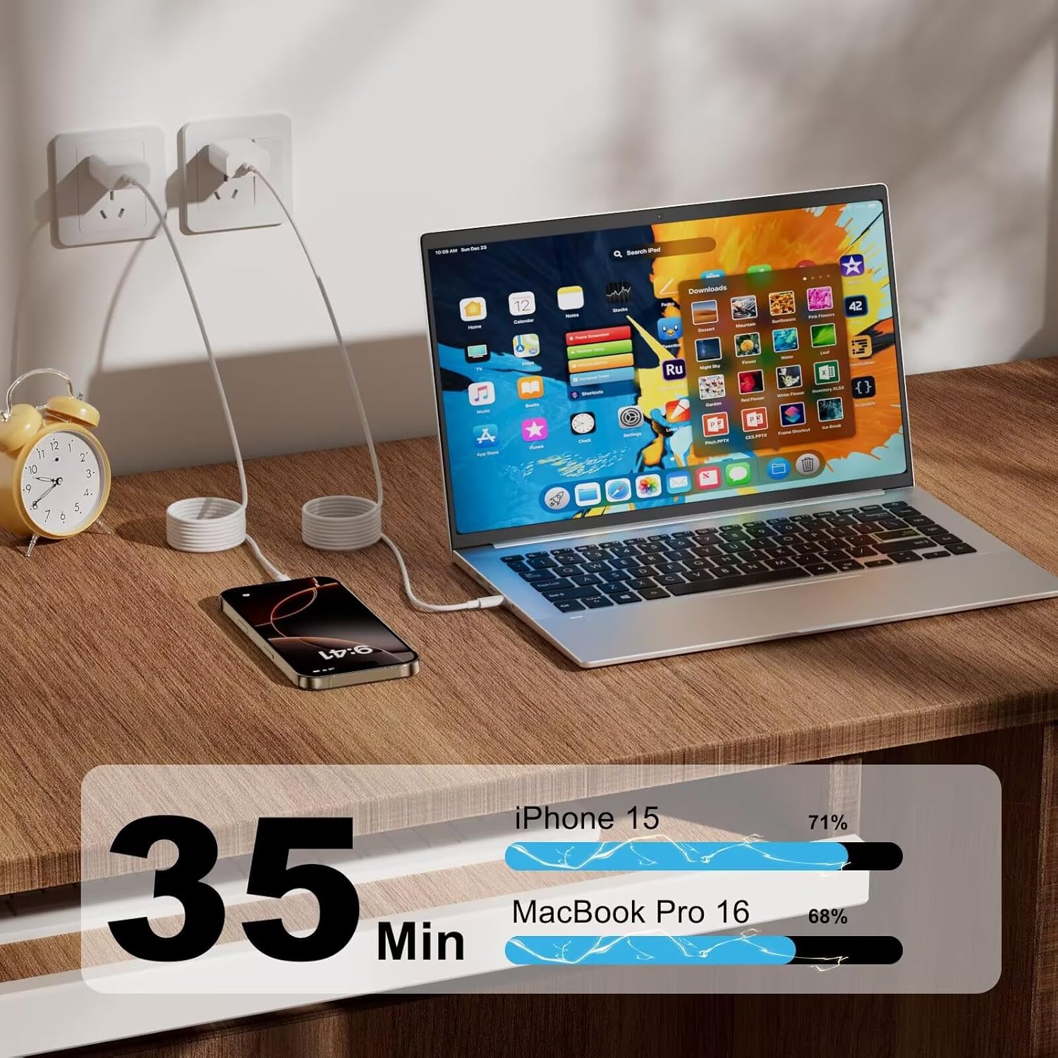 Thumbnail 4 de Nebite USB‑C to USB‑C Fast Charging Cable 2m