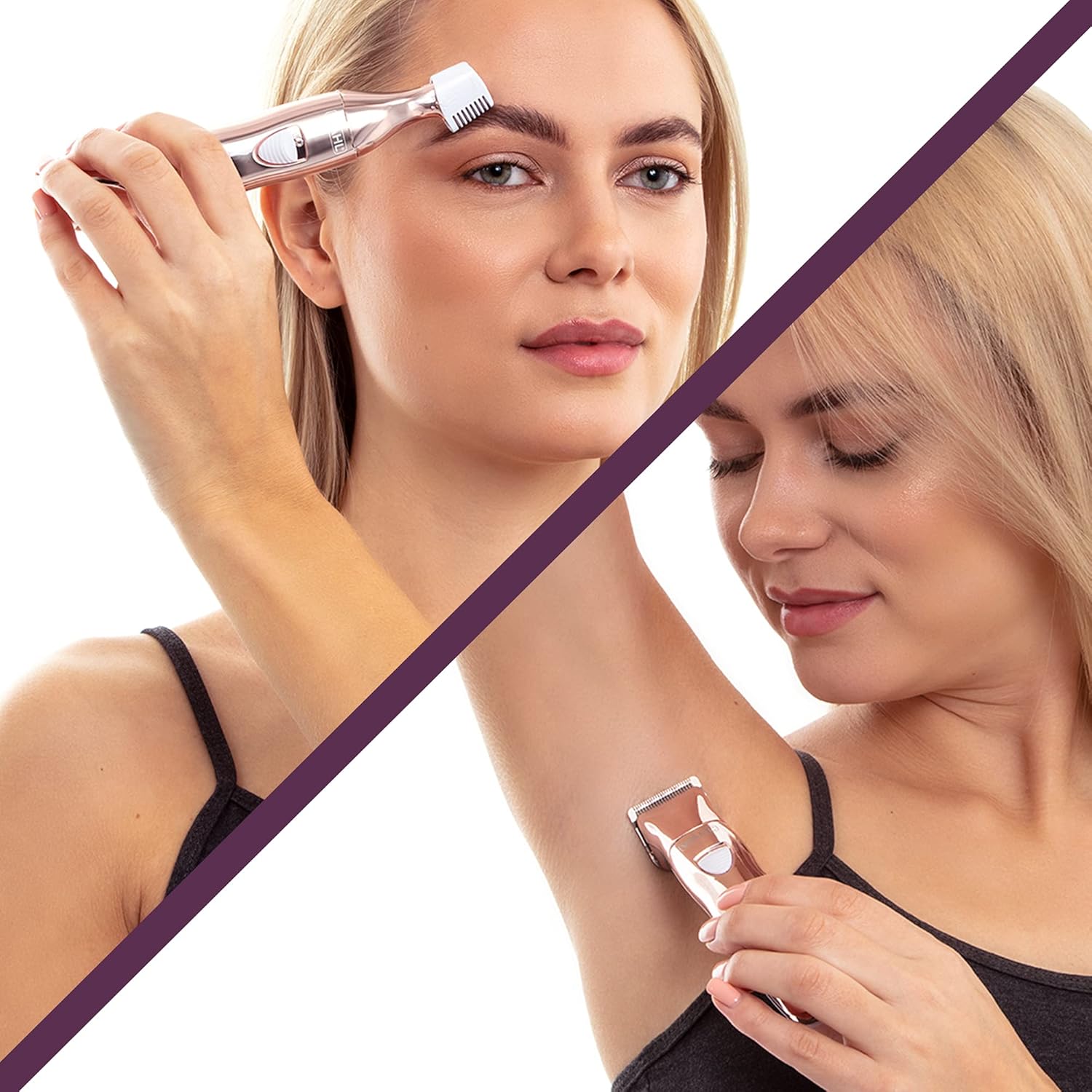 Detalle 2 de WAHL Ladies Face and Body Hair Remover — 3 en 1, sans fil et doux pour le visage et le corps