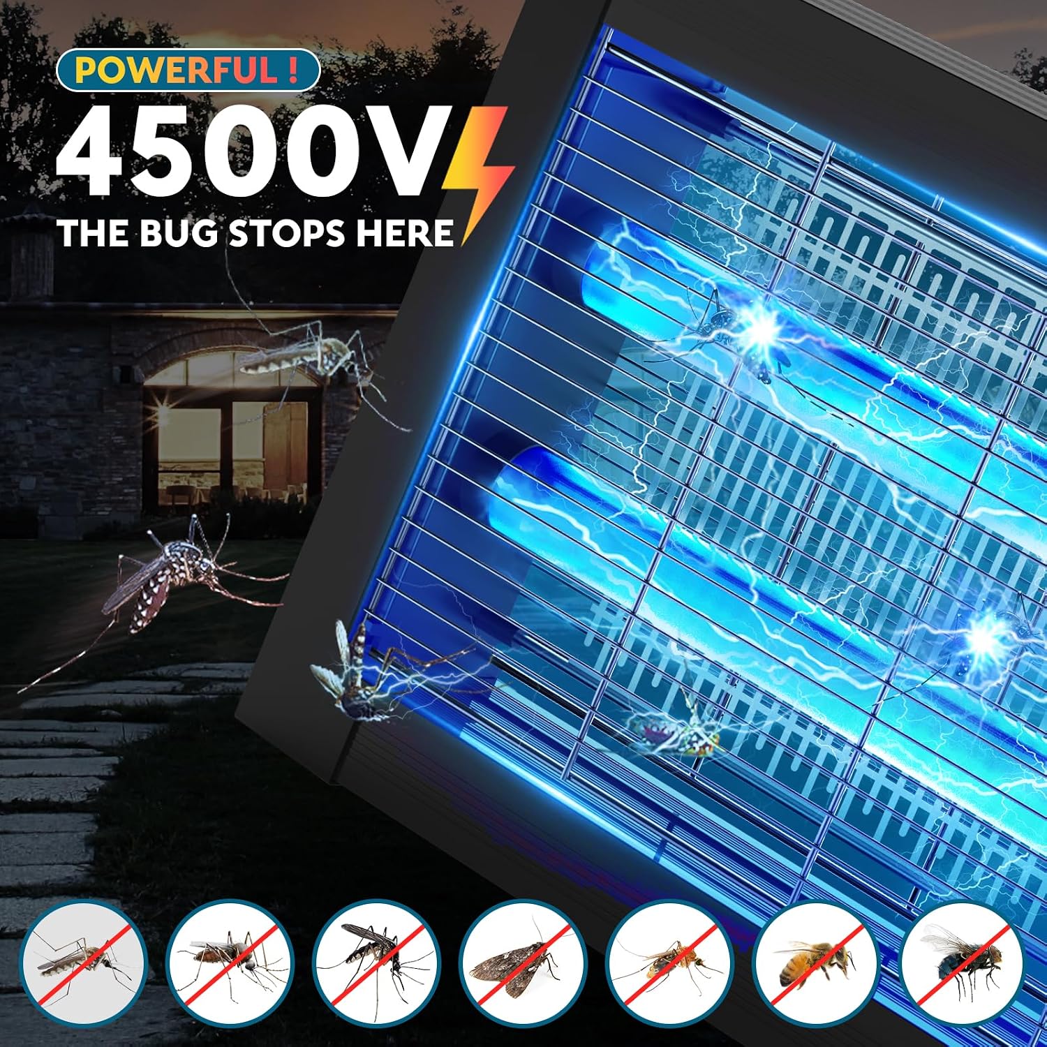 Thumbnail 3 de Anysun Lampada Antizanzare Elettrica Solare: protezione esterna flessibile e smart
