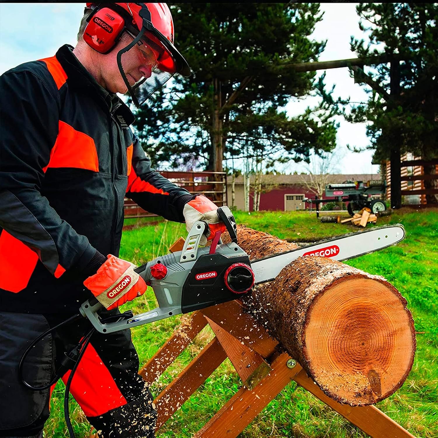 Thumbnail 6 de Oregon CS1500 Motosega elettrica 2400W con barra 45 cm 🌲
