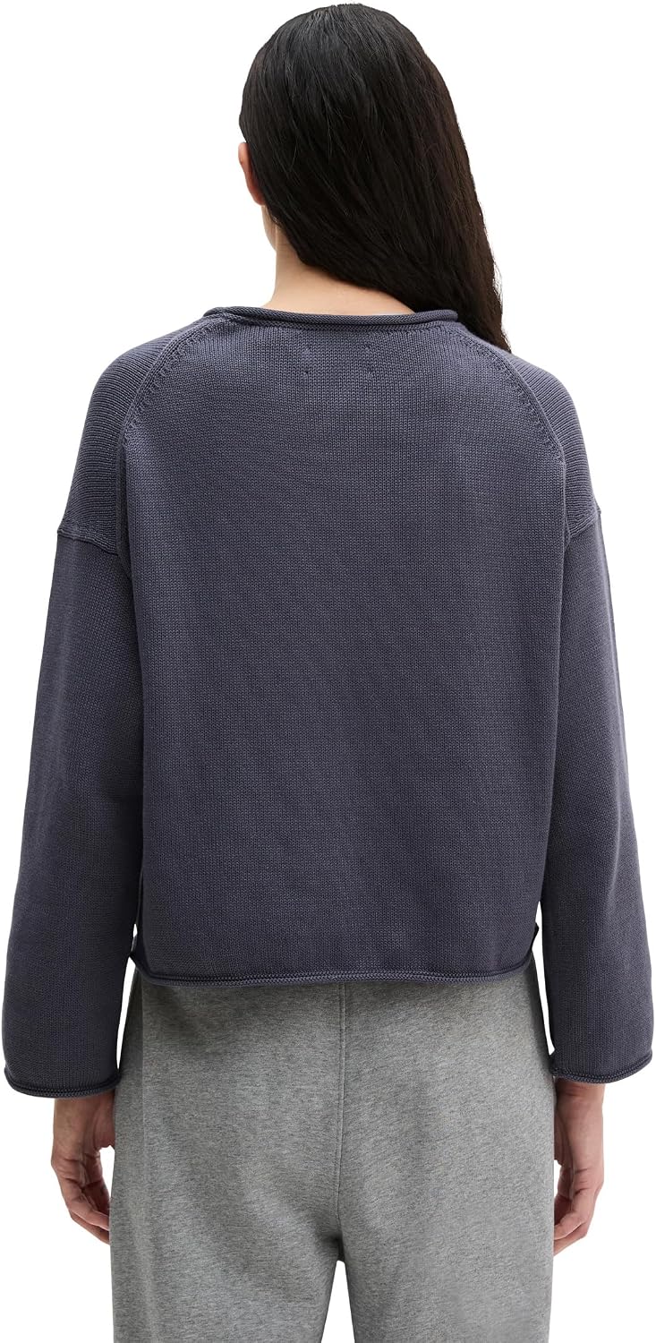 Detalle de Marc O'Polo DfC Pullover Loose aus Heavy Cotton-Garn