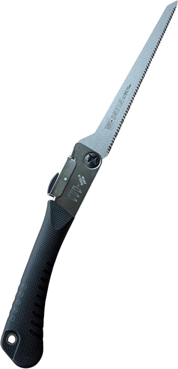 Detalle de SAWIST 細幅折込鋸 木工竹引 210mm 炭素工具鋼SK85・刃角度二段階調整