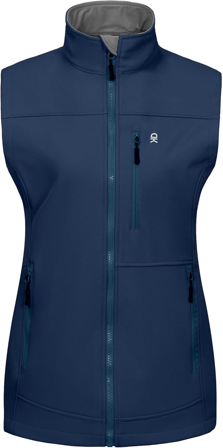 Thumbnail 1 de Little Donkey Andy Damen Softshell-Weste ärmellos – wasserdicht, winddicht, atmungsaktiv