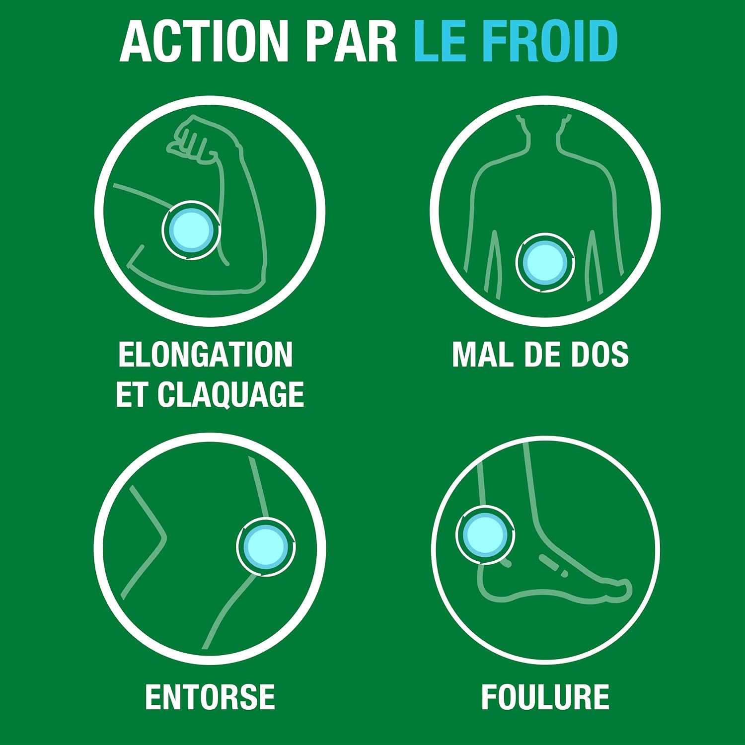 Detalle de Biofreeze Roll On pour douleurs musculaires