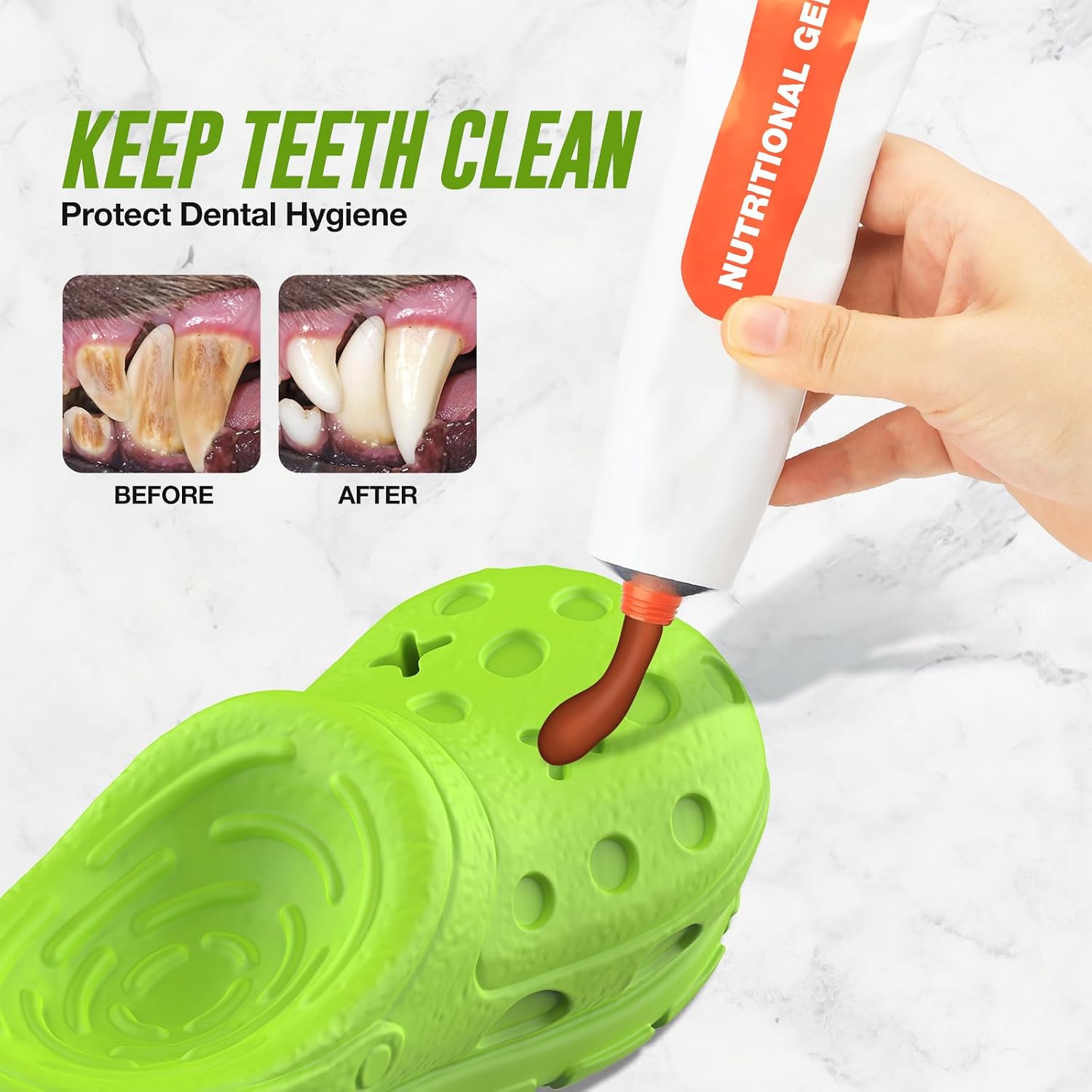 Detalle de RUXAN Dog chew toy for dental care