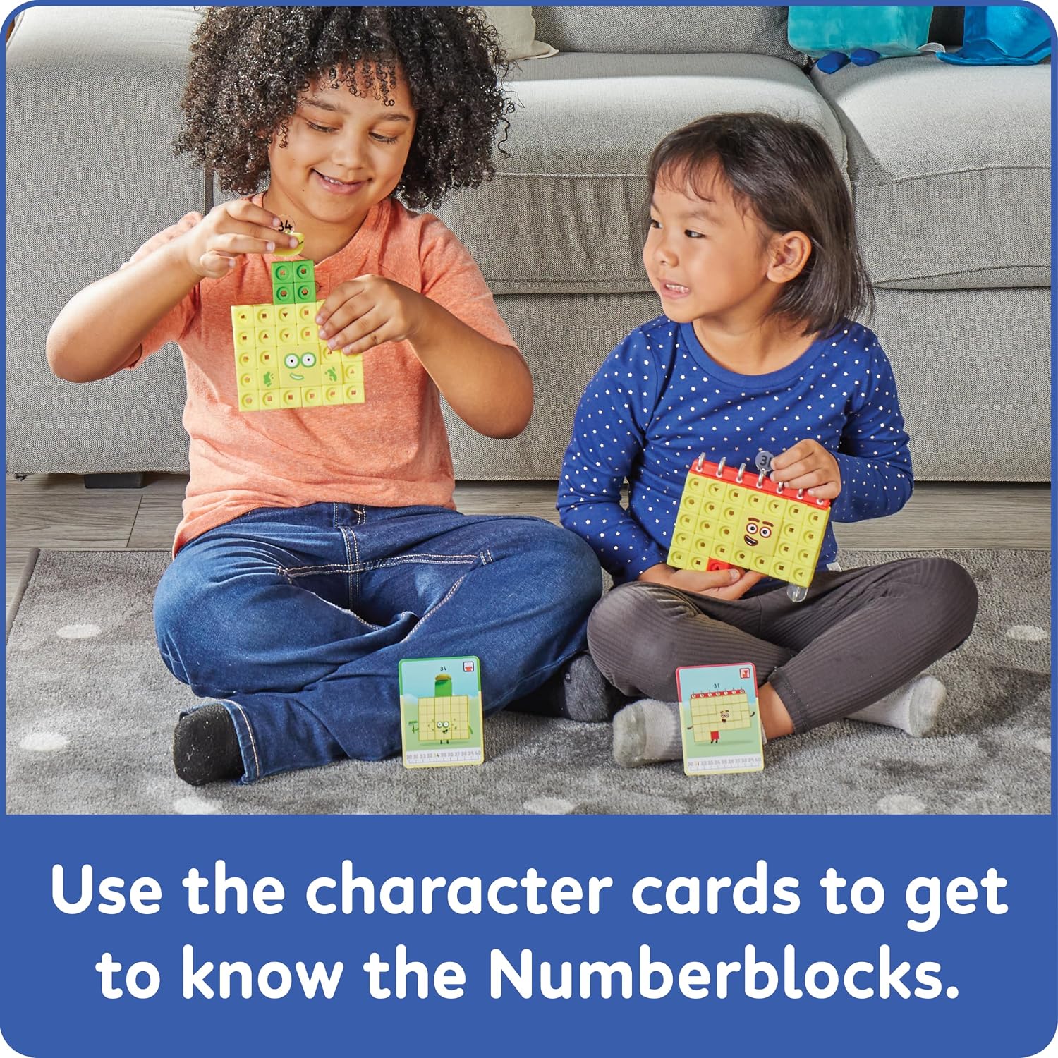 Thumbnail 5 de ETA hand2mind Numberblocks 31-40 MathLink Cubes Activity Set｜数字ブロック組み立て・算数カード付き