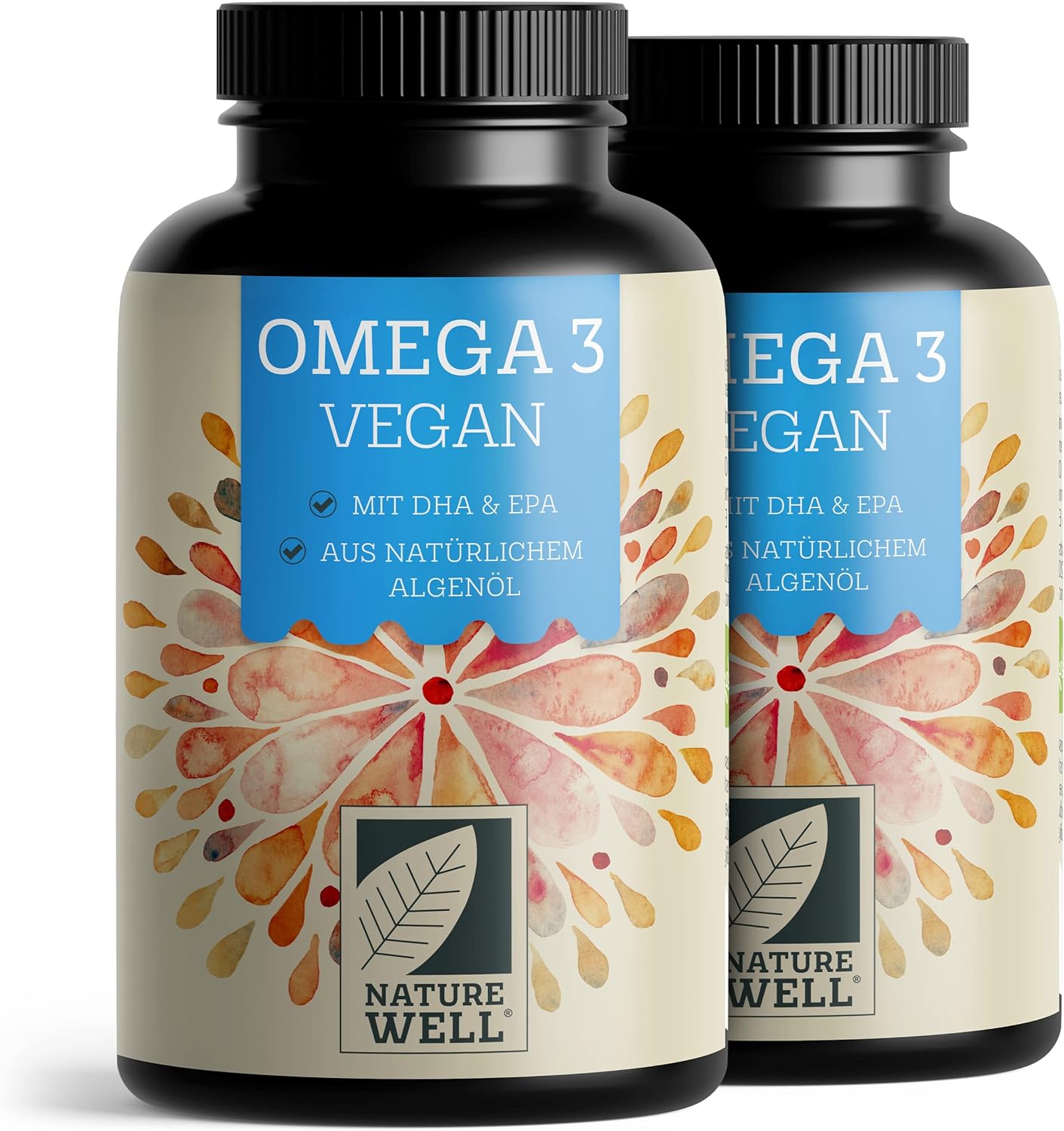 Thumbnail 6 de NatureWell Omega-3 Vegan 120 Kapseln hochdosiert