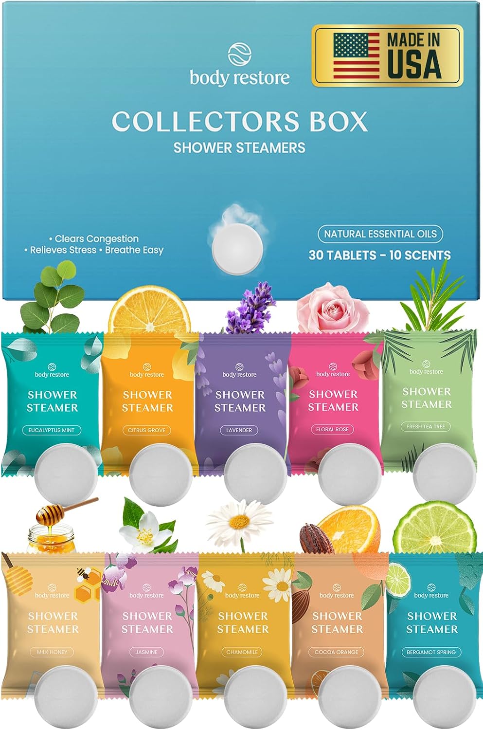 Thumbnail 5 de BodyRestore 15 Shower Steamers