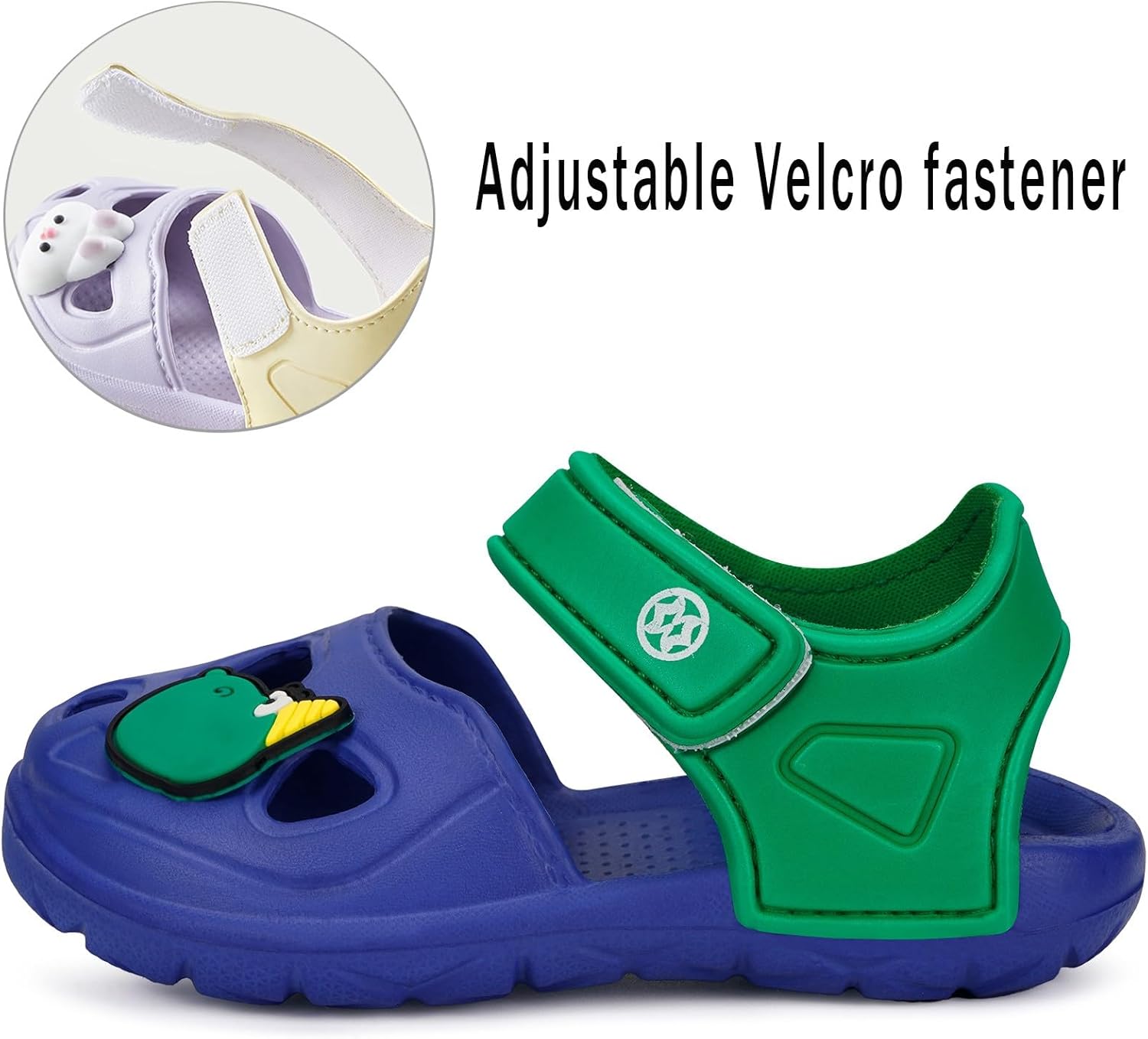 Thumbnail 3 de Sandali per bambini e ragazzi da mare e piscina in EVA con suola antiscivolo (EVA, traspiranti e leggeri)