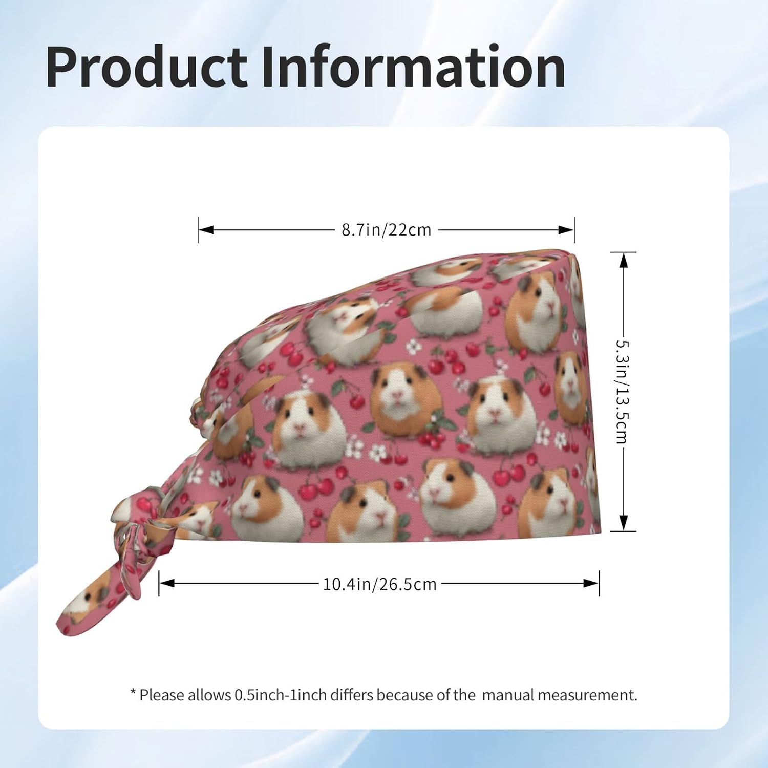 Detalle de FREEHOTU Surgical Cap Polyester