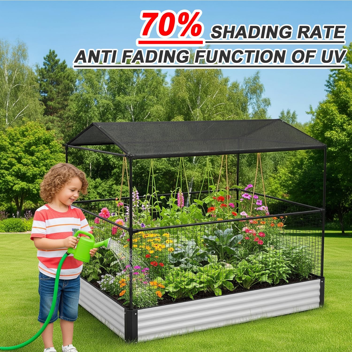 Detalle de SUNNY GUARD Shade Cloth 13 x 16.5 ft
