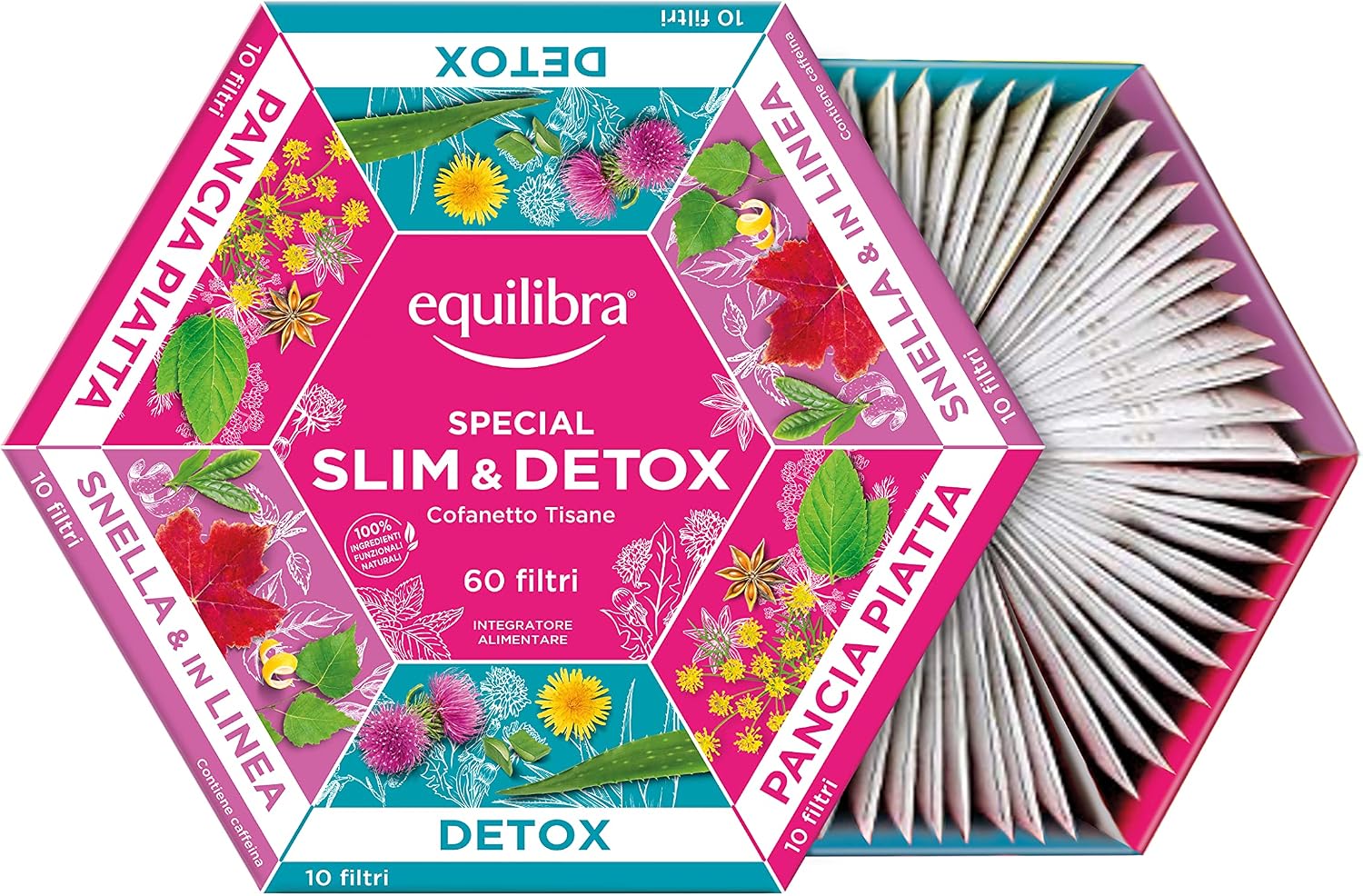 Thumbnail 4 de Equilibra Cofanetti Tisane Mix 60 filtri