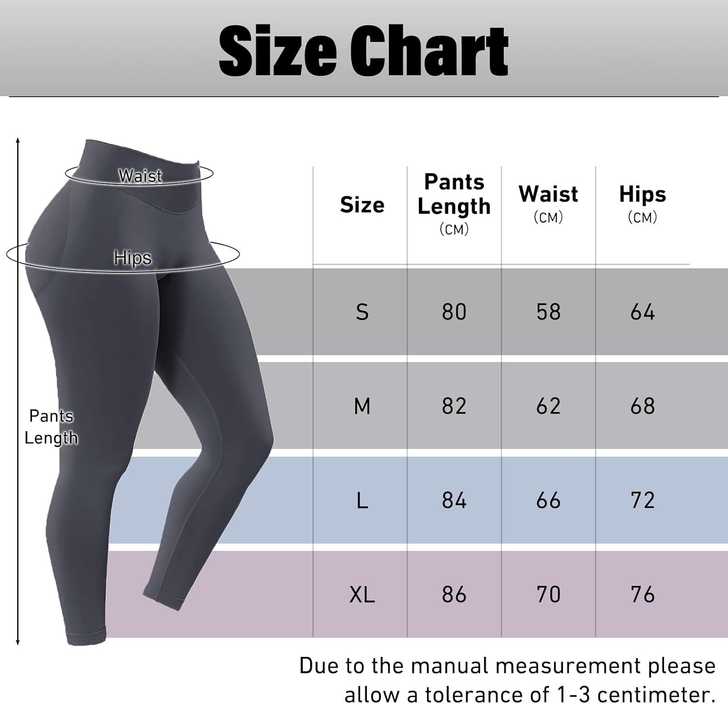 Detalle de Nlieanuc Leggins Sportivi Donna Push Up - Vita Media Scrunch: comfort e silhouette valorizzata