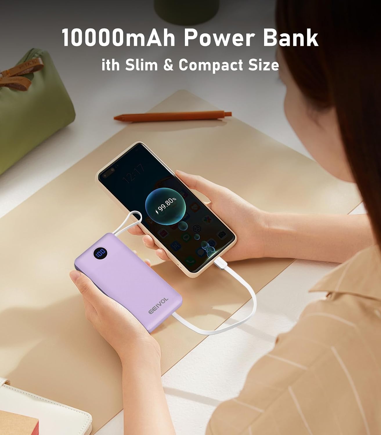 Detalle de Portable charger 10,000mAh