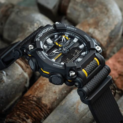 Thumbnail 6 de Casio GA-900-1AER G-Shock: 50mm Quartz with Black Analogue-Digital Dial and Resin Strap