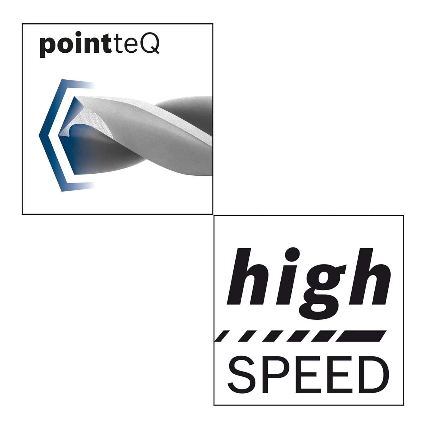 Thumbnail 6 de Bosch Professional 19-piece PointTeQ HSS Twist Drill Bit Set (for Metal) – ProBox drill driver accessories