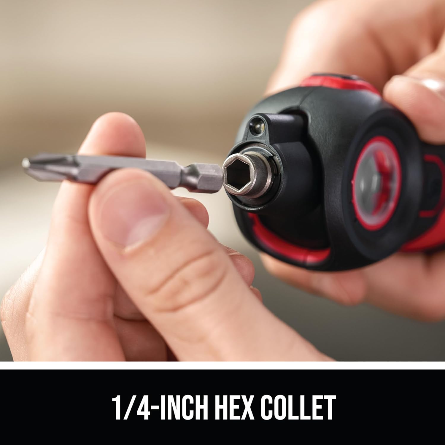 Thumbnail 4 de SKIL Twist 2.0 SD5619-02 Rechargeable Screwdriver Kit with Pivoting Head, 3 Torque Settings, LED, and 28-Piece Bit Set