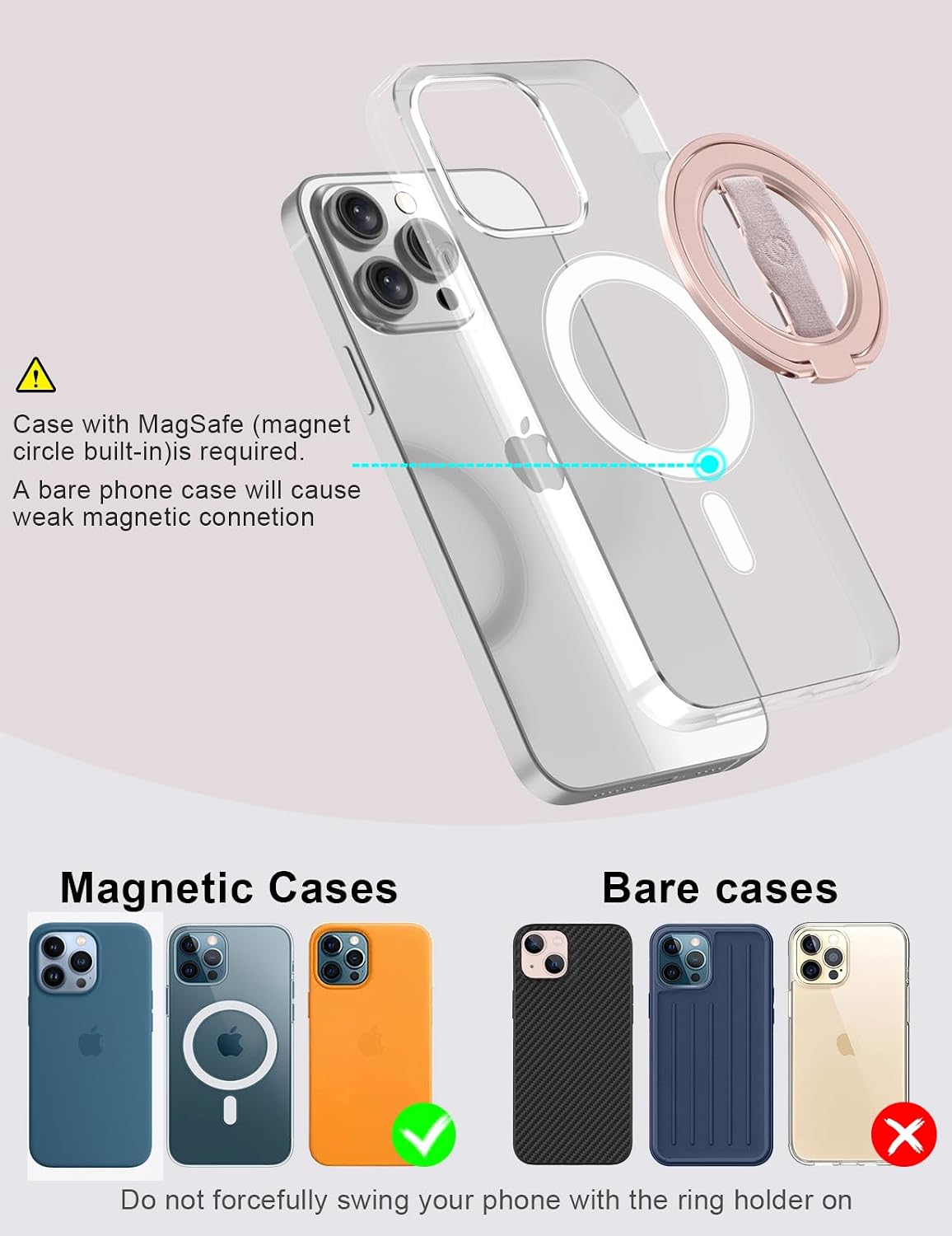 Thumbnail 4 de EWA MagOne 3rd Gen MagSafe Phone Grip Stand for iPhone