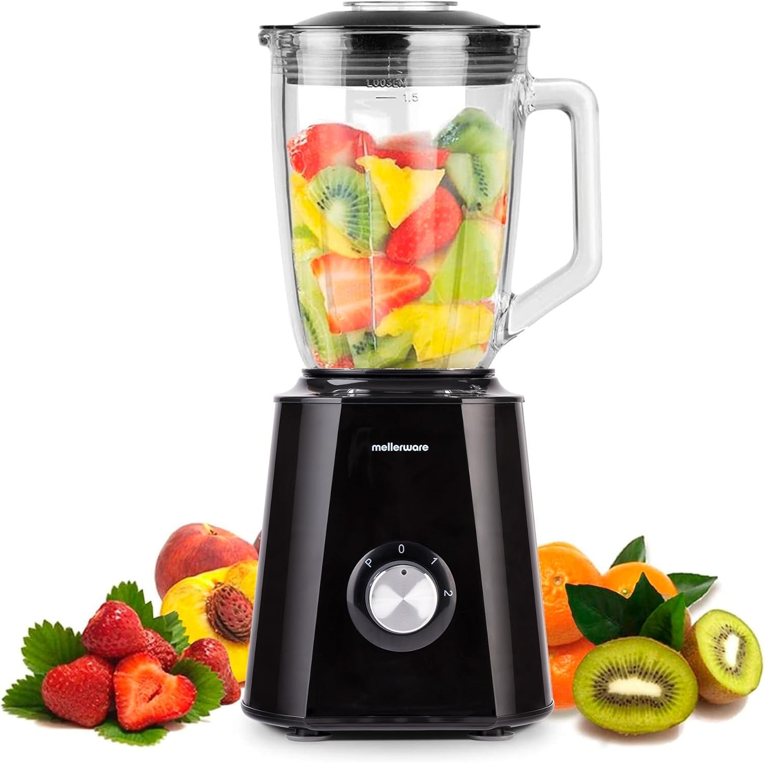 Detalle de Mellerware Mixy! 1500 W batidora de vaso
