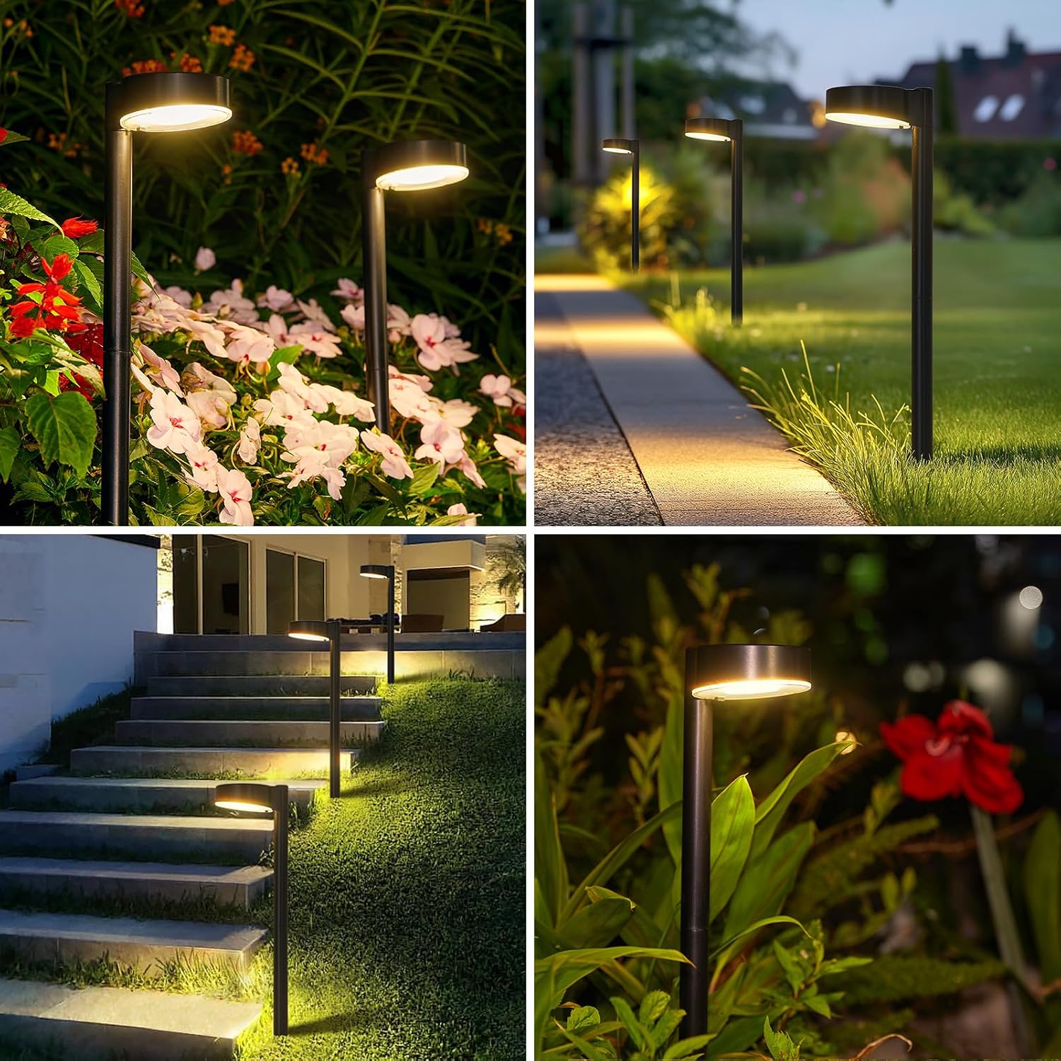Thumbnail 6 de BU CASA Solarleuchten für Außen – 8er-Set, 12 LED, IP65, wetterfest