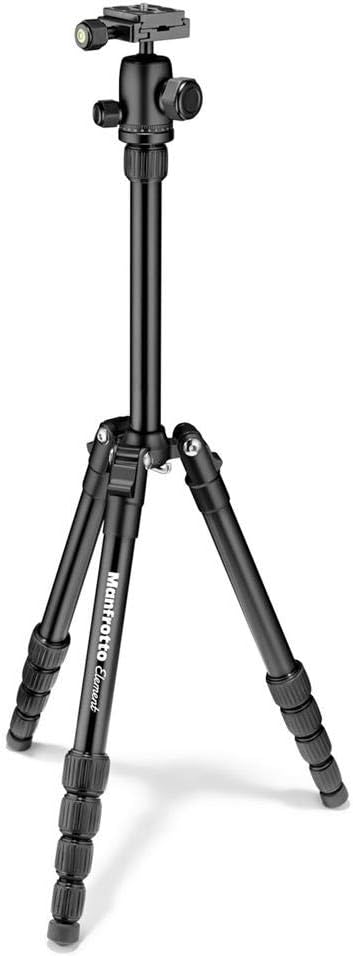 Thumbnail 3 de Manfrotto Element Traveller Aluminium Kit (Schwarz) – kompaktes Reisestativ mit Kugelkopf