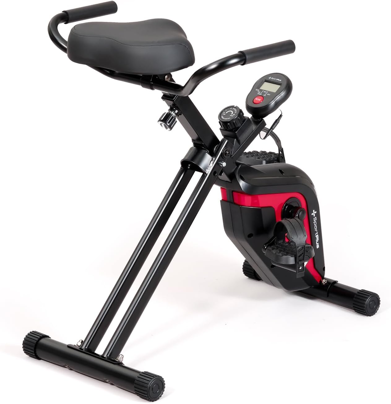 SportPlus vélo d'exercice pliable 8–24 niveaux silencieux