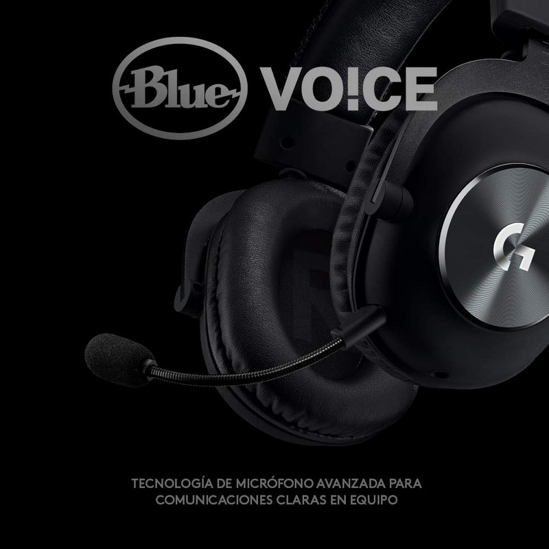 Detalle 2 de Logitech G PRO X Auriculares Gaming 7.1 - Sonido Inmersivo