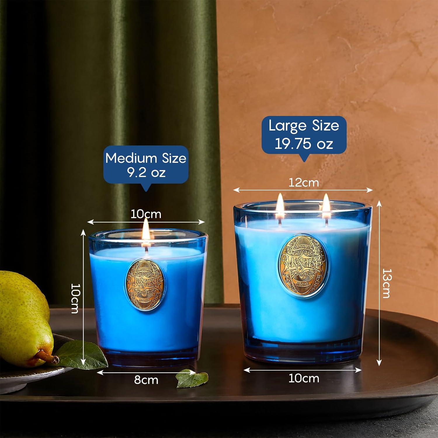 Thumbnail 5 de M&SENSE Fresh Linen Scented Candle (Natural Soy Wax, 260g) – Up to 55 Hours