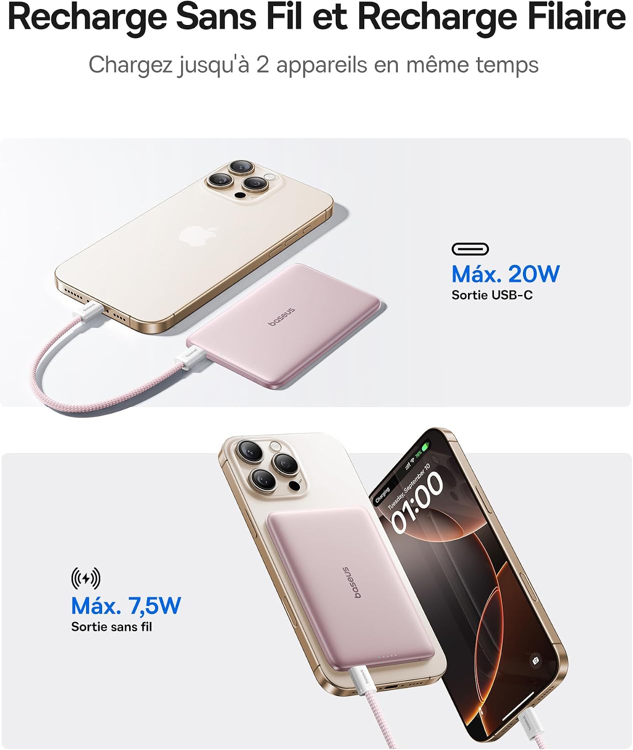 Thumbnail 4 de Baseus Picogo AM41 Powerbank 5000mAh