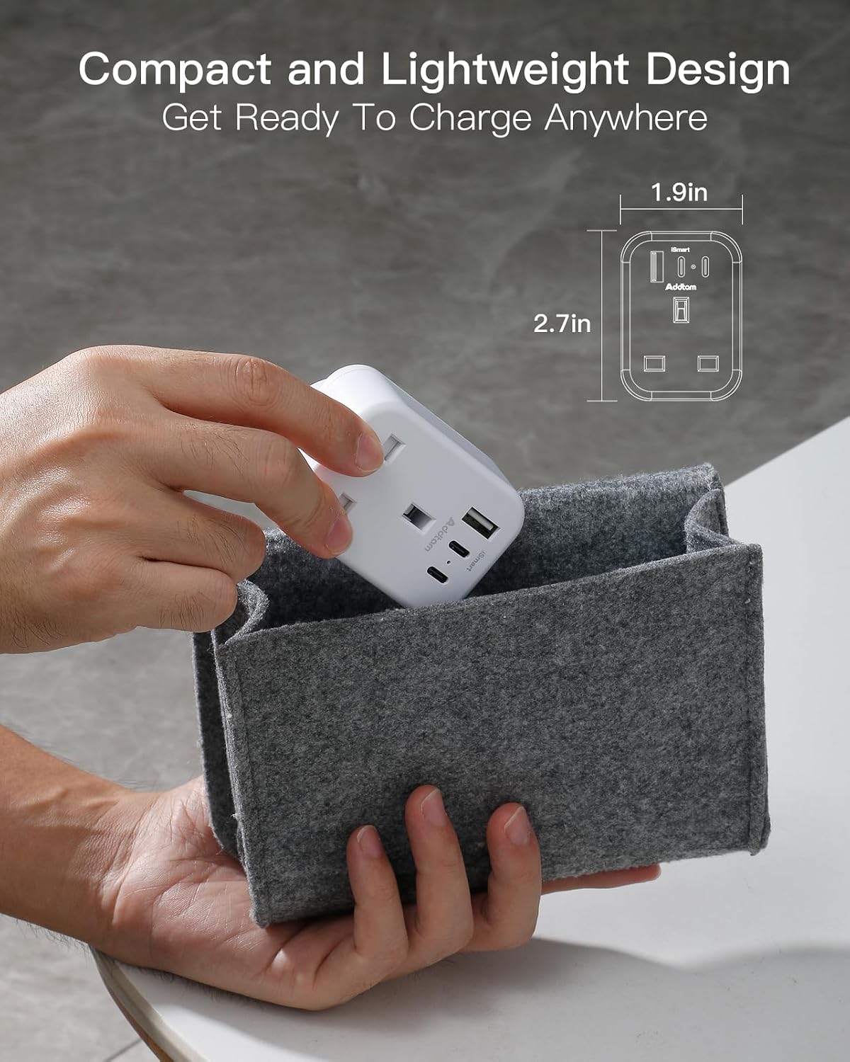 Thumbnail 4 de UK to Australia Plug Adapter 4-in-1 with 3 USB Ports 🔌