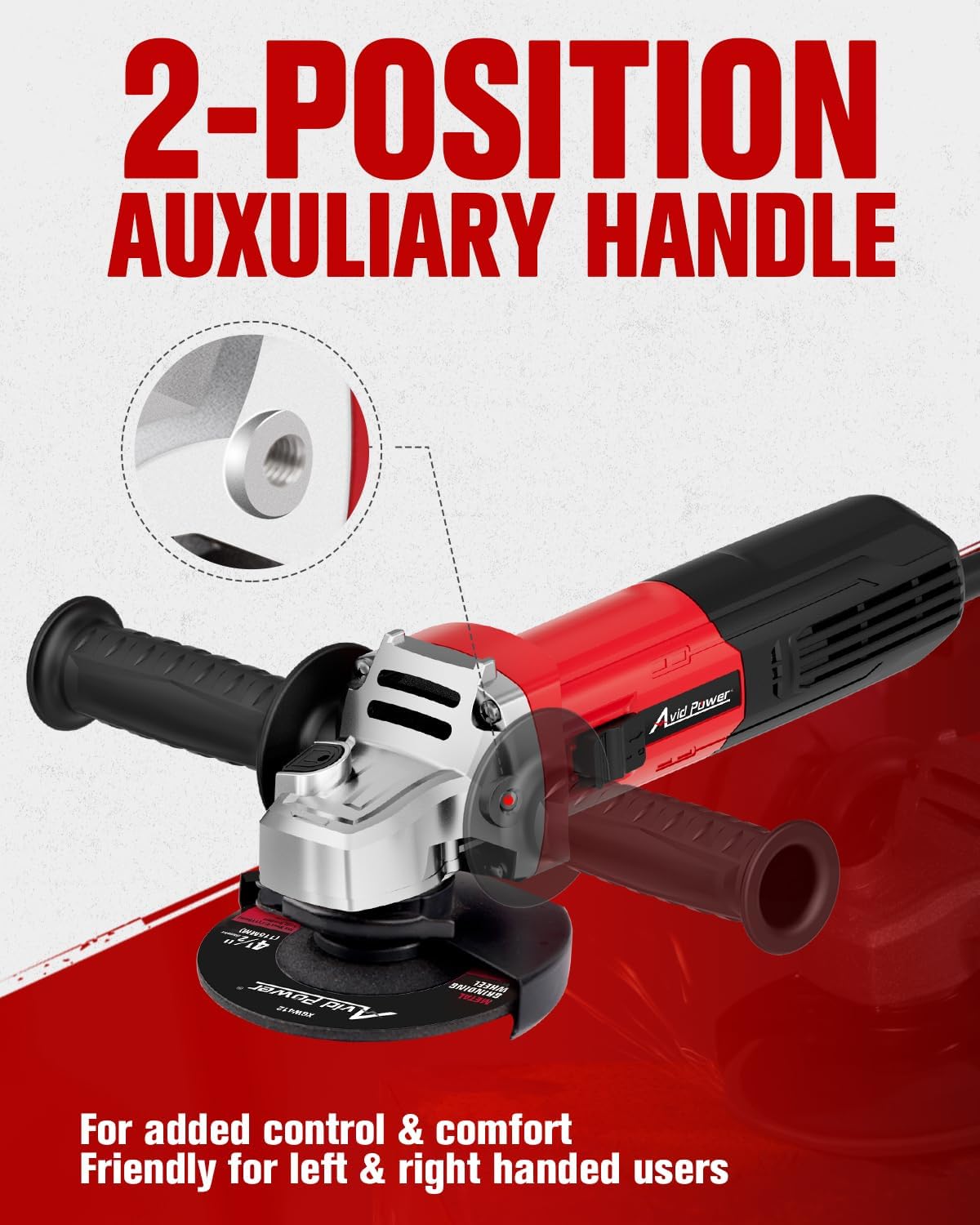 Thumbnail 3 de AVID POWER angle grinder 900W
