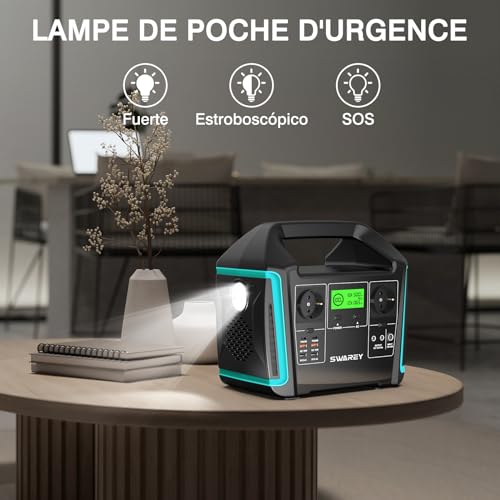 Thumbnail 5 de SWAREY Estación de Energía Portátil 725Wh ⚡ para Camping y Viajes